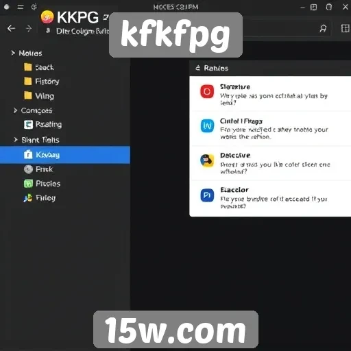 Mudanças na interface do kfkfpg impactam usuários